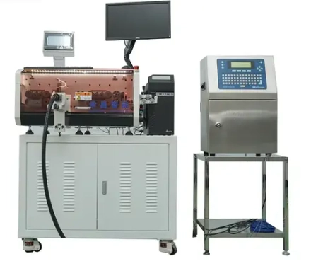 Станок для резки, зачистки и маркировки провода HC-608PMJ