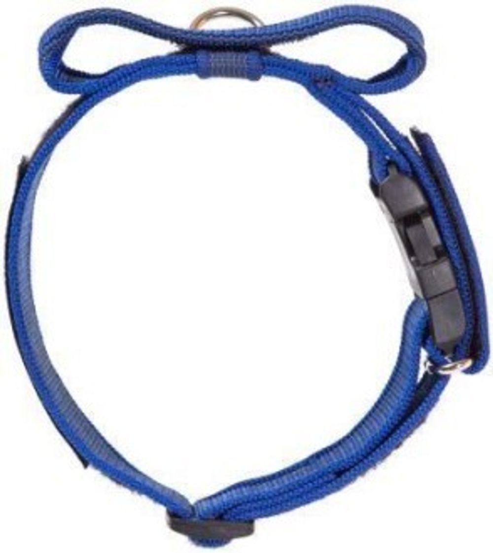 Ошейник для собак JULIUS-K9 Color & Gray закрытая ручка + скрытый локер, синий