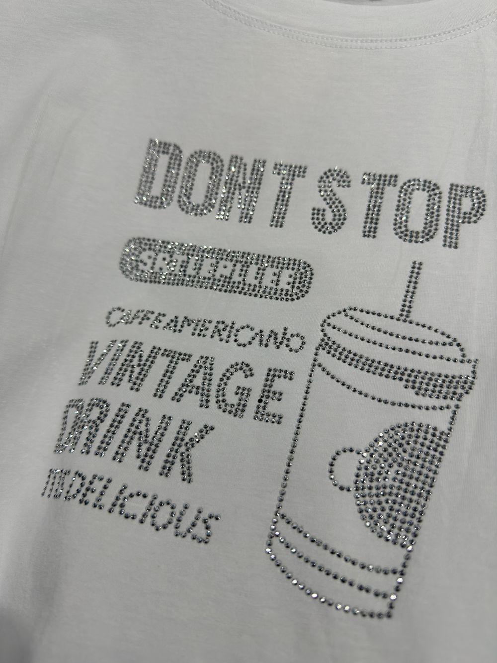 ДО ХЛОПОК Футболка СТРАЗЫ