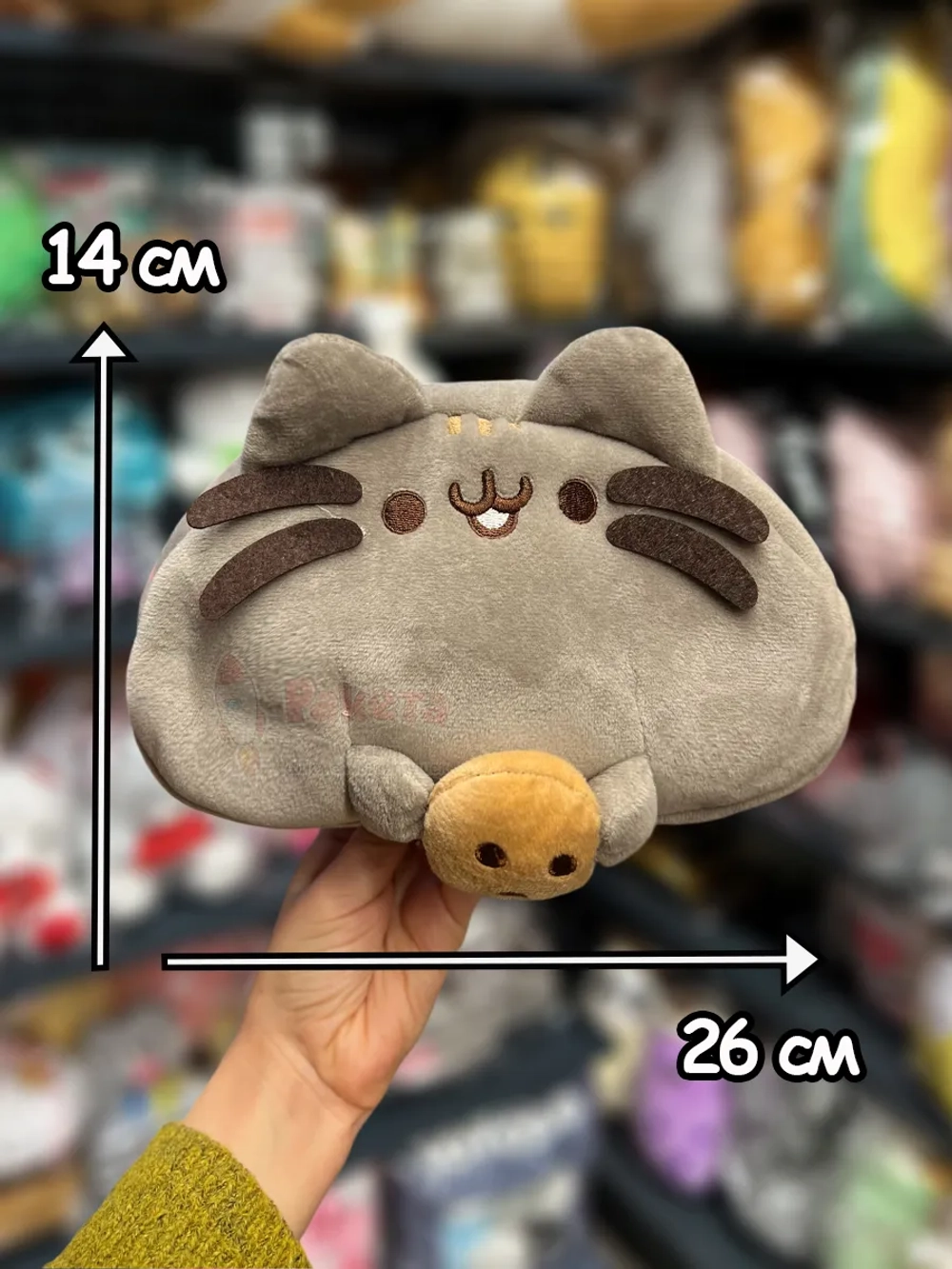 Мягкая игрушка Пушин Кот Кэт плюшевый котик косметичка пенал