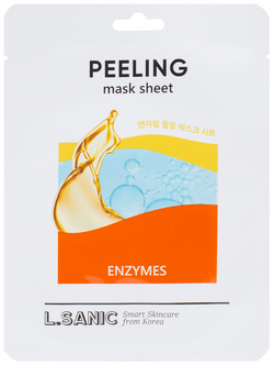 [L.Sanic] Enzymes Peeling Mask Sheet - Обновляющая тканевая маска с энзимами