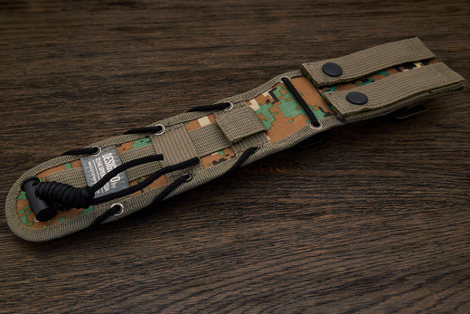Нож тактический (разделочный) Kizlyar Supreme Alpha, клинок 150мм, D2, кратон