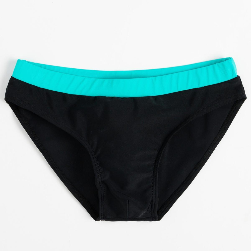 Трусы купальные для мальчика цв.чёрный/бирюзовый, рост 134-140 (10) (MINAKU), 1 шт.