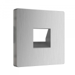 Накладка для RJ11 (серебряный рифленый)