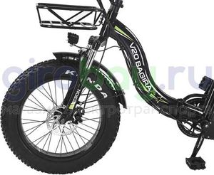 Электровелосипед Jetson V20 BAGIRA X (48v/25Ah) - Чёрный фото №6