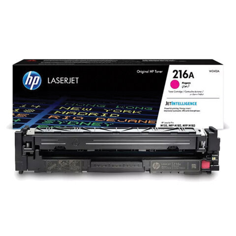 Картридж лазерный HP (W2413A) 216A для HP Color LaserJet M182n/M183fw пурпурный, оригинальный, ресурс 850 страниц