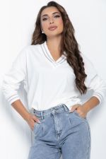 Джемпер Ванильные небеса (белый) Б11154 LT Collection