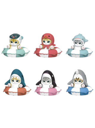 Рандомная фигурка Blind Box Mofusand Swimming Ring Series