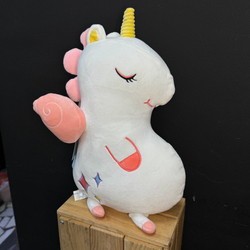 Единорог плюшевый белый