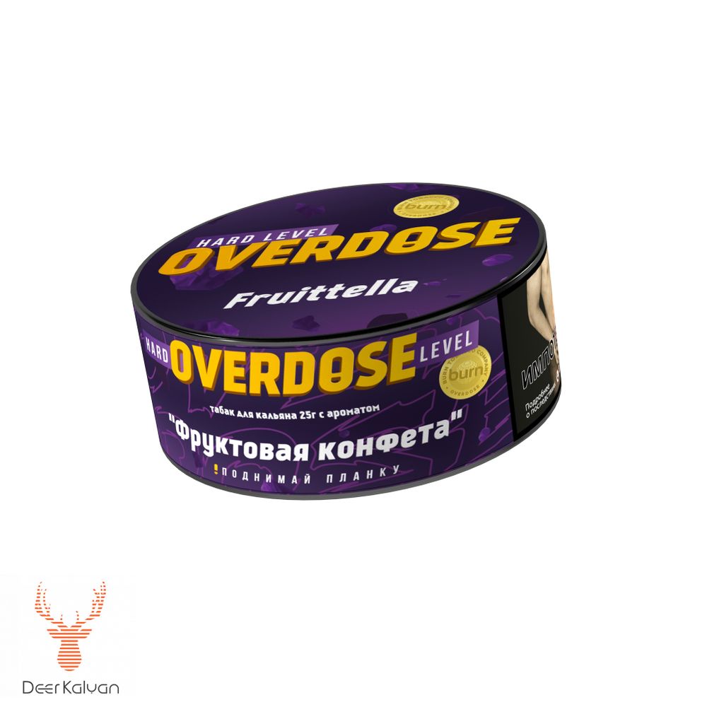 Overdose &quot;Fruittella&quot; (Фруктовая конфета) 25 гр.