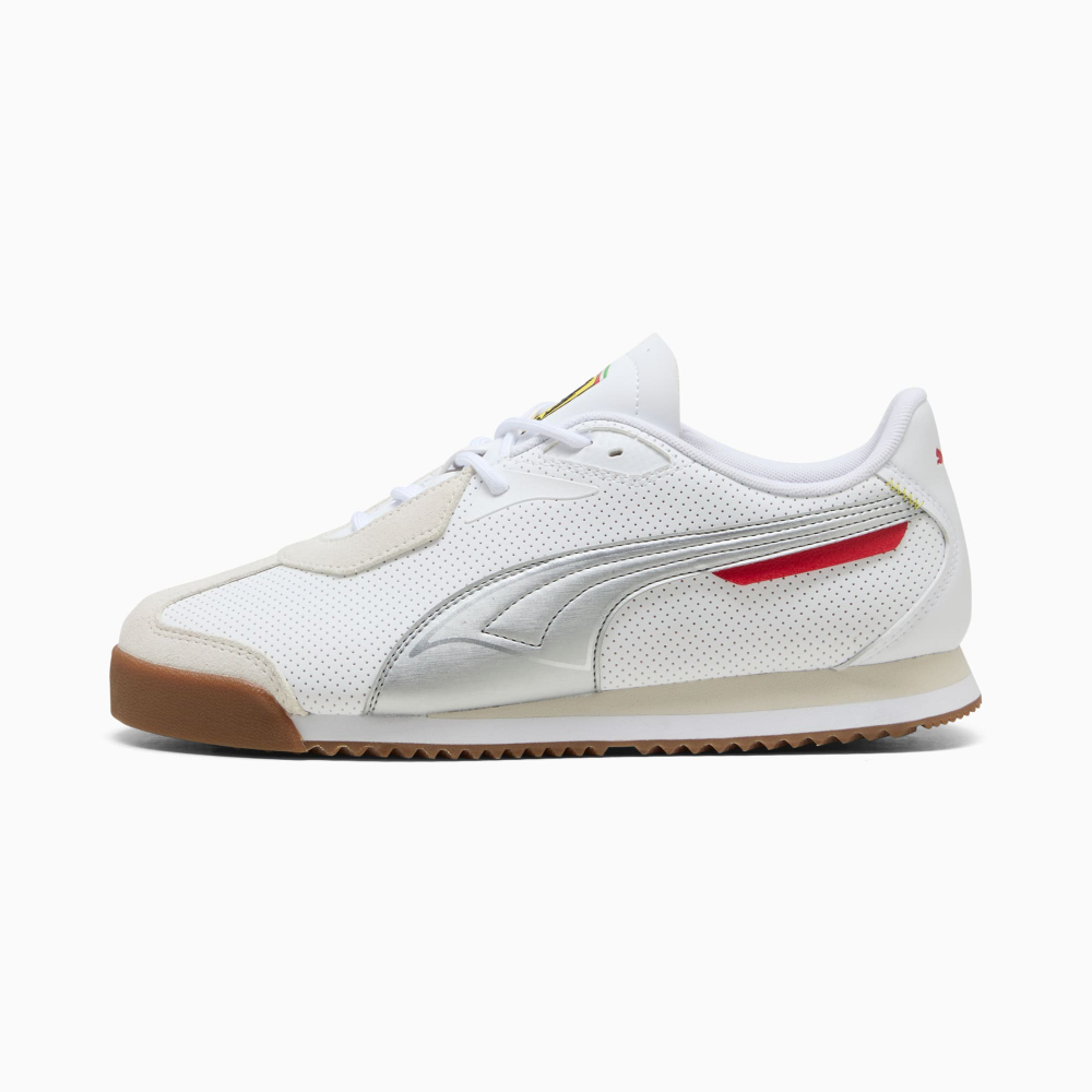PUMA X SCUDERIA FERRARI КРОССОВКИ УНИСЕКС ROMA, БЕЛЫЙ