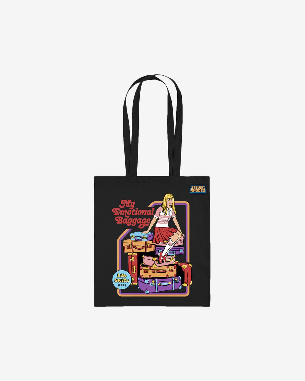 Шоппер SR by Epic Merch My Emotional Baggage Черный