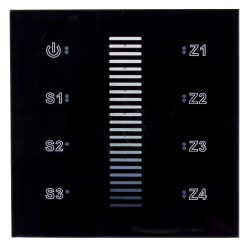 INTELLIGENT ARLIGHT Сенсорная панель DALI-901-11-ADDR-3SC-DIM-DT6-IN Black (BUS) (IARL, IP20 Пластик, 3 года) 037189