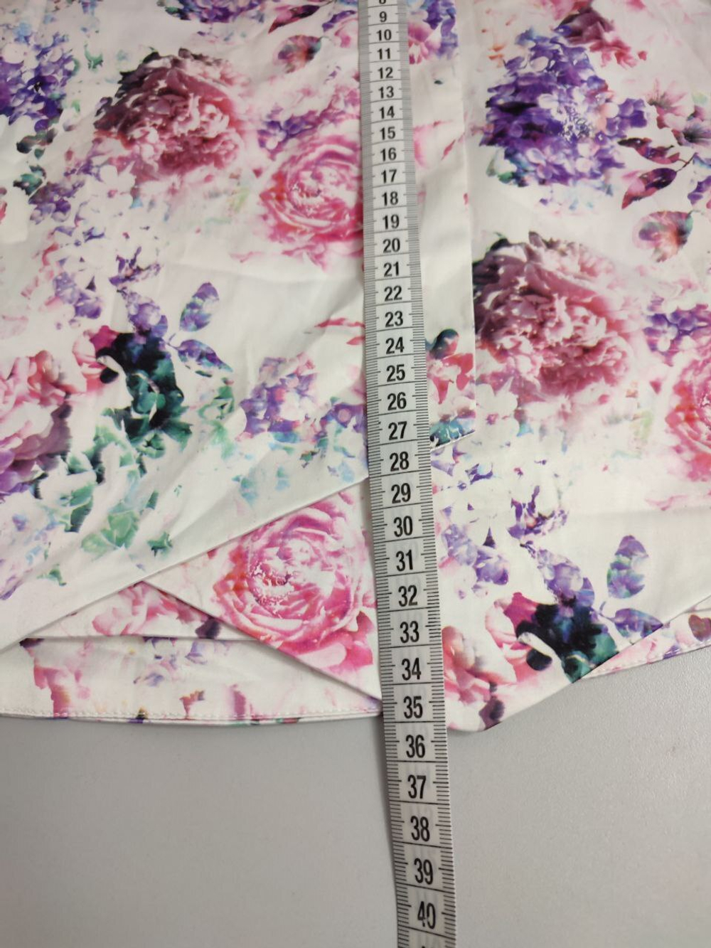 Юбка Gina Tricot цветочная 42 размер