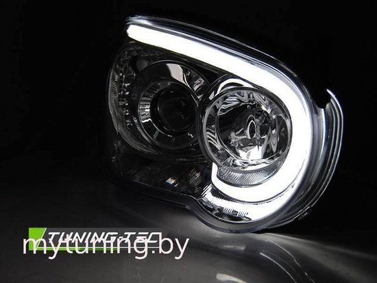 Фары передние SUBARU IMPREZA II GD 03-05 CHROME