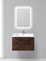 Тумба подвесная с раковиной BelBagno ETNA39-500/390-2C-SO-RW-P+BB500/390ETL