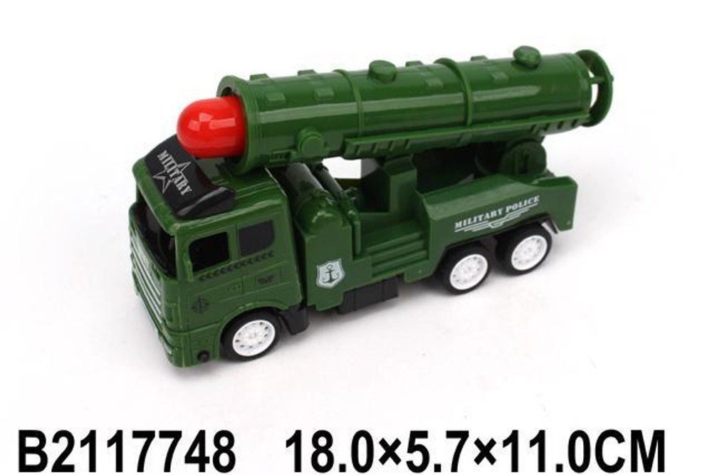 Машина Военная ин. 18см, пакет K188-15B