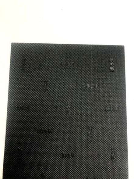 Полоса п/у X-Profi 100*450*6,2 жесткая черная