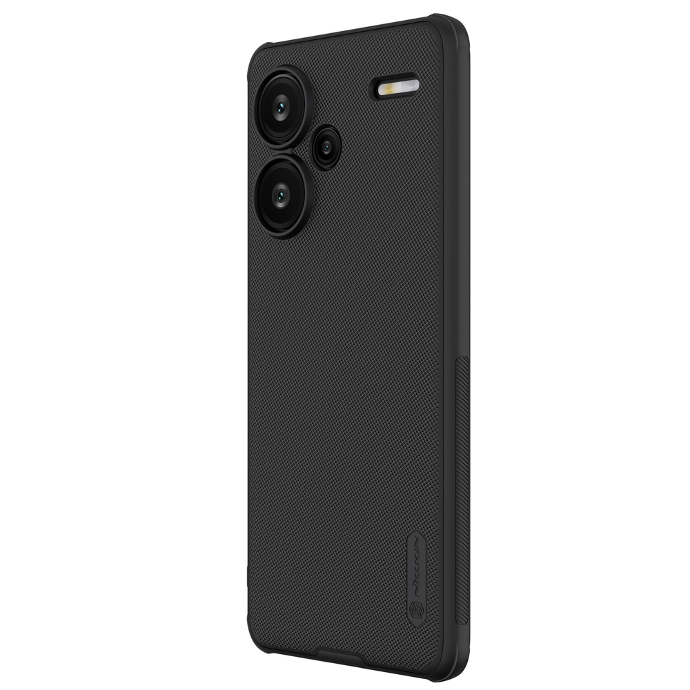 Усиленный противоударный чехол от Nillkin для Xiaomi Redmi Note 13 Pro+ Плюс, серия Super Frosted Shield Pro