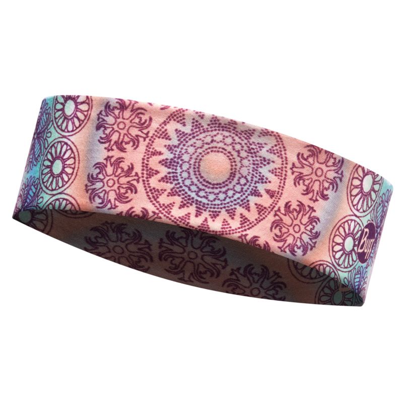 Узкая спортивная повязка на голову Buff Shantra Violet Фото 1