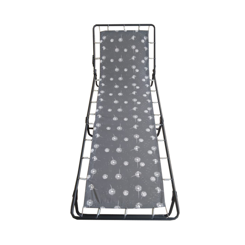 Кровать раскладная Селена жесткая (аналог Стефании с85А) арт.с1223 (цвет ткани серый рис.одуванчик (1 шт. в уп.)