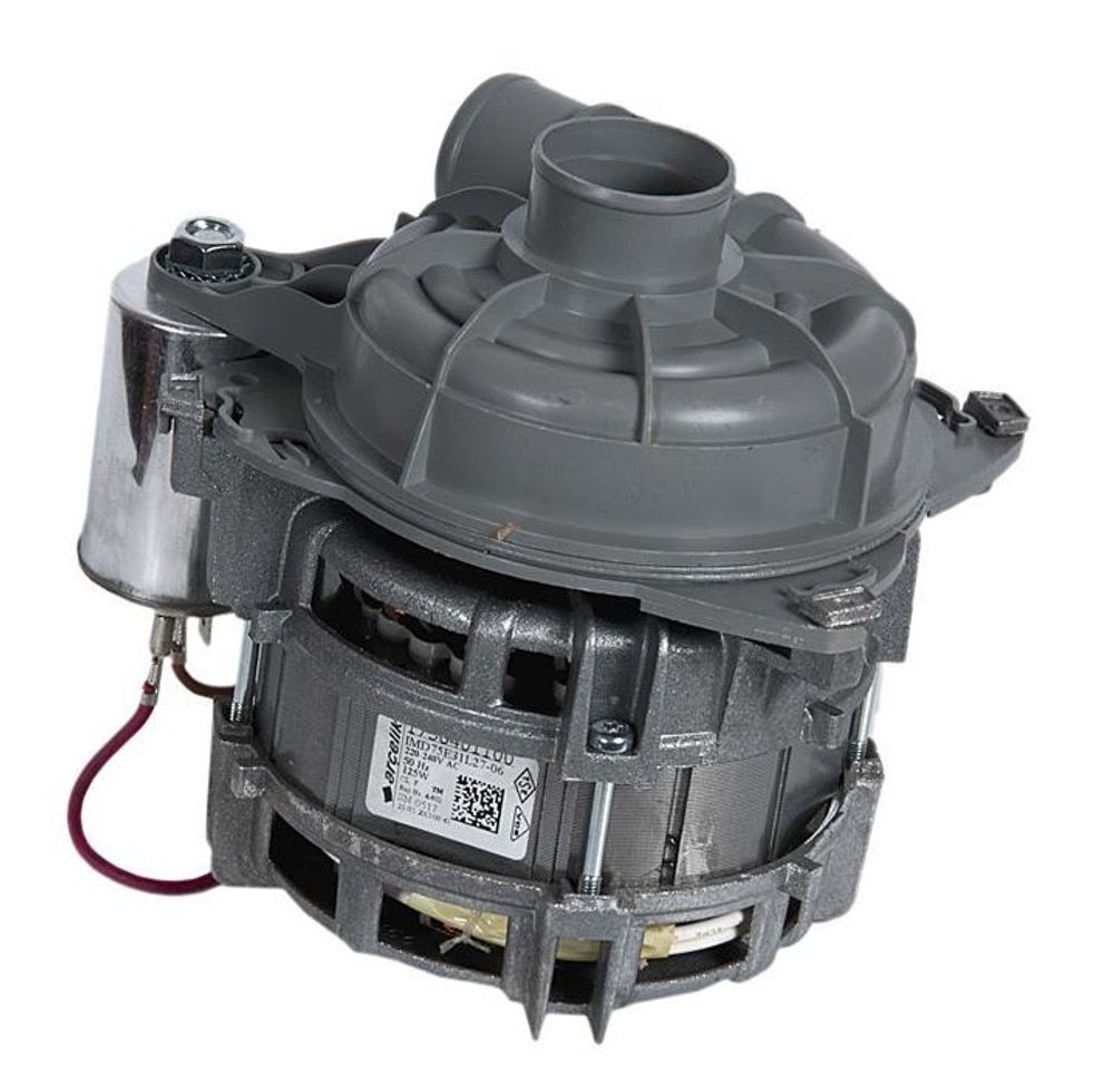 Насос циркуляционный для посудомоечной машины Beko (Беко) с улиткой в сборе - 1740701900, 1740701400,1740700500, 1740701800,1740701300,1740701800, 1719601000