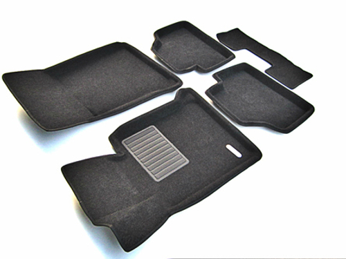 Коврики салона для BMW X1 (E84) (2009-2015)/3 (E90) (2007-2010) Euromat 3D Business черные. Арт. EMC3D-001208