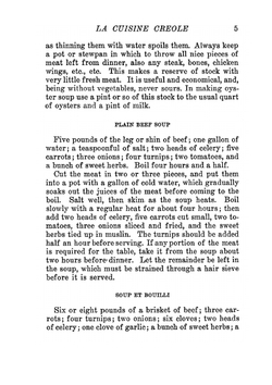 La cuisine creole. A collection of culinary recipes | Hearn Lafcadio