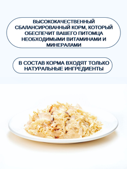 Wanpy Cat Консервы для кошек "Курица с тунцом" 95 г