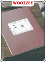 Набор наклеек на тетрадь № 2 - 3шт