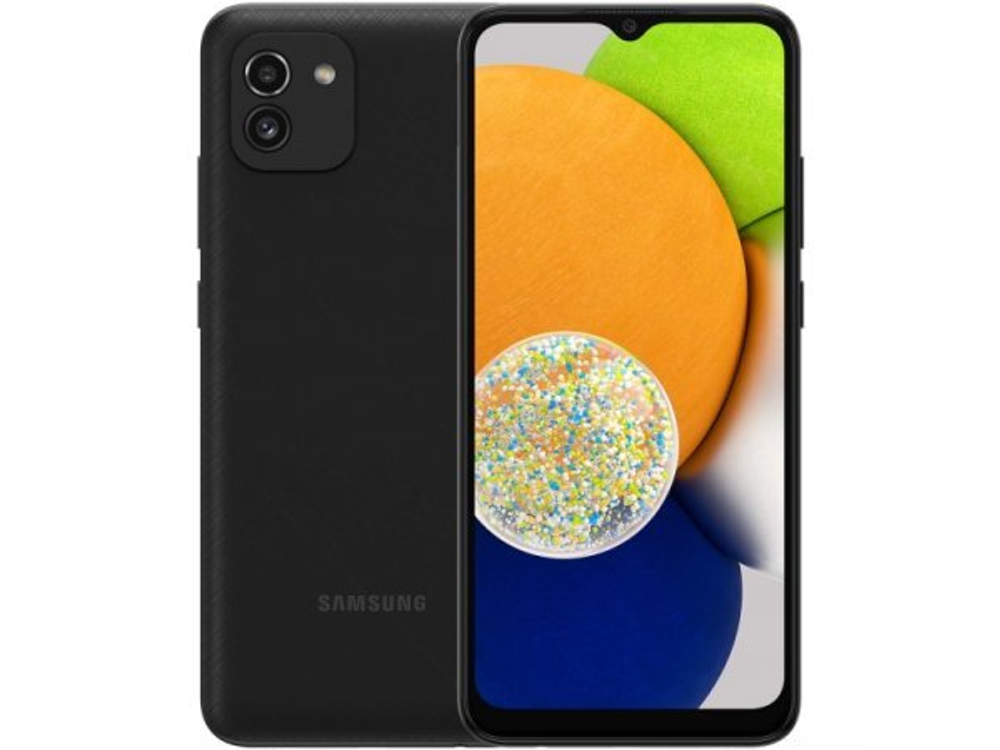 Смартфон Samsung Galaxy A03 64GB black (SM-A035FZKGSER)