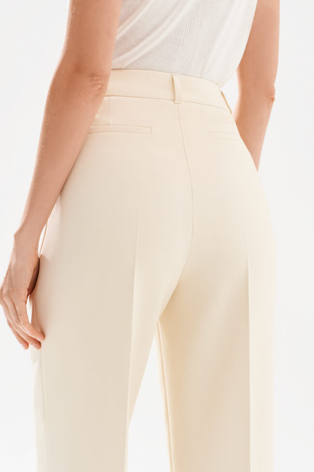 31264 Брюки женские (сливочный)