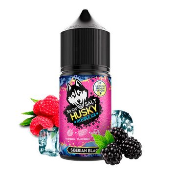 Купить Жидкость Husky Import Double Ice Salt 30 мл - Siberian Black (Strong)