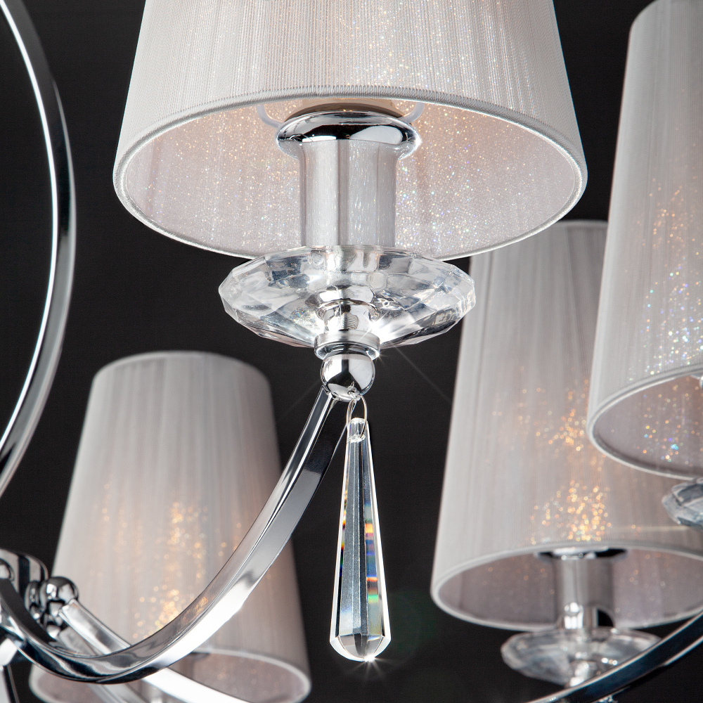 Подвесная люстра 60079/8 хром