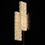 Citilux PALANT CL325422 LED Бра хрустальное с выключателем Чёрный+Бронза