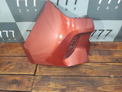 Бампер задний левая часть Kia Seltos 19-нв Б/У Оригинал 86691Q5000