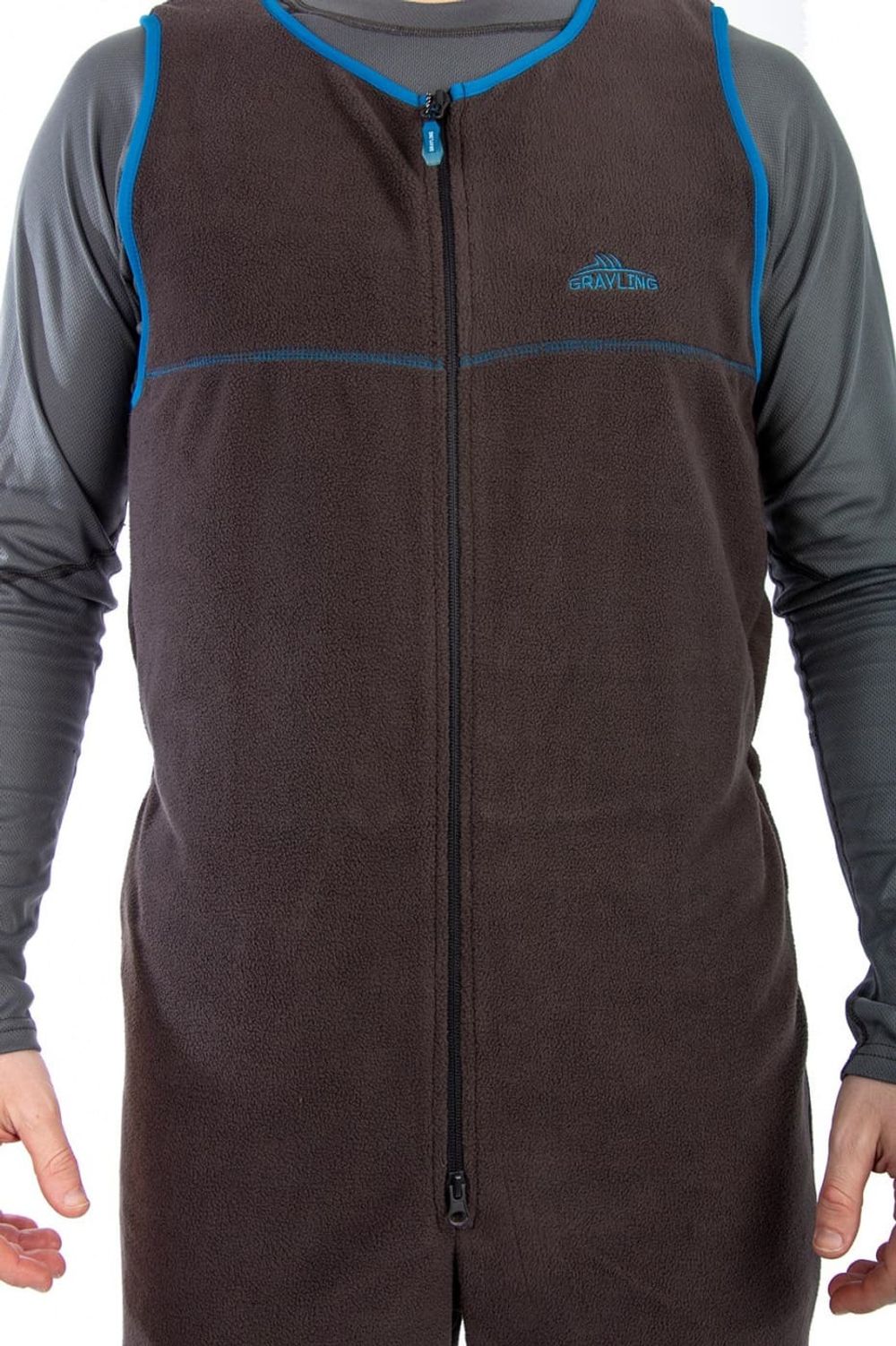 Комбинезон "Торнио" Grayling (флис, темный графит)