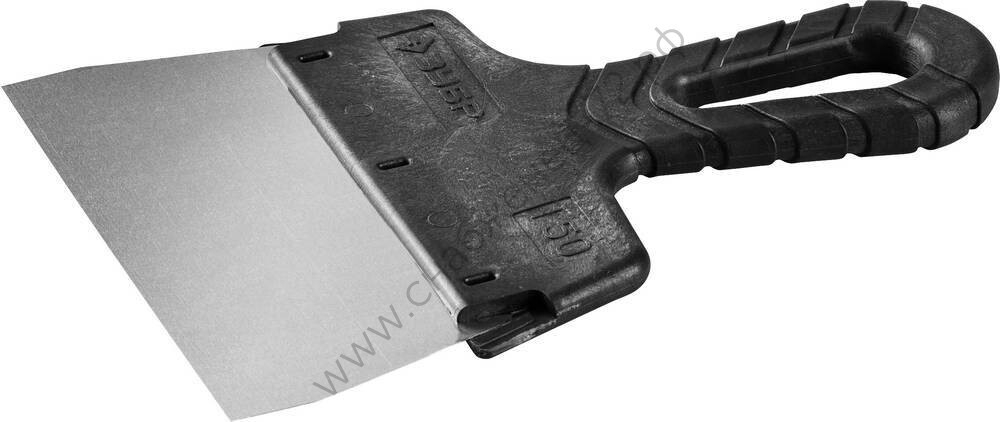 ЗУБР 150 мм, пластиковая ручка, нержавеющий, Фасадный шпатель, МАСТЕР (10077-15)