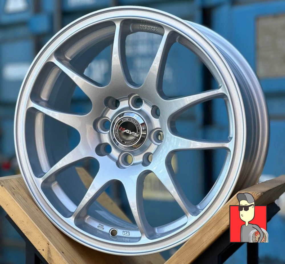Комплект дисков Rays F5658 15x6.5 et38 4x100/4x114.3