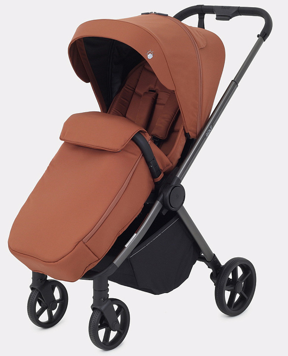 Детская прогулочная коляска Rant Golf RA101 Maroon Brown