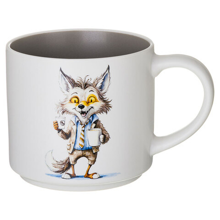 КРУЖКА LEFARD "CRAZY COFFEE" 500МЛ