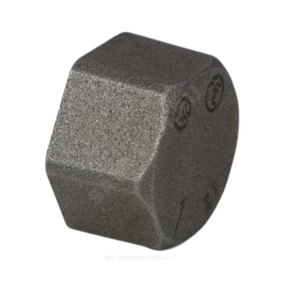 Заглушка чугун Ду 20 (3/4") ВР Fittex PLUS
