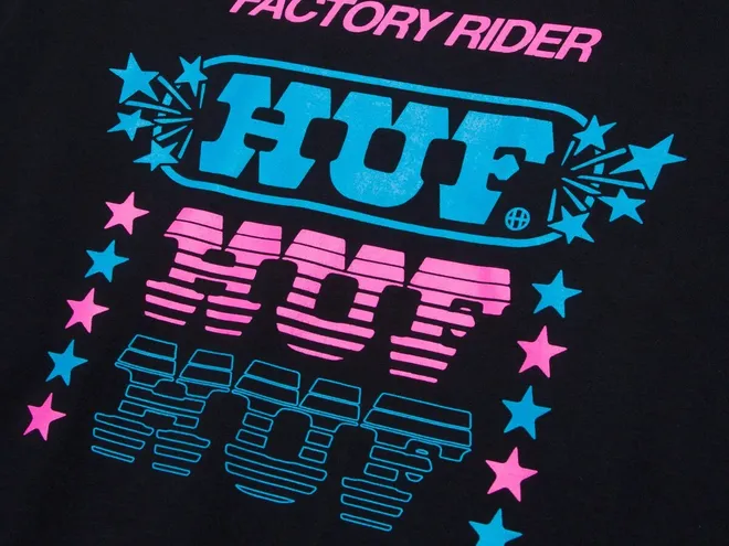 Футболка дл. рукав HUF FACTORY RIDER L/S TEE