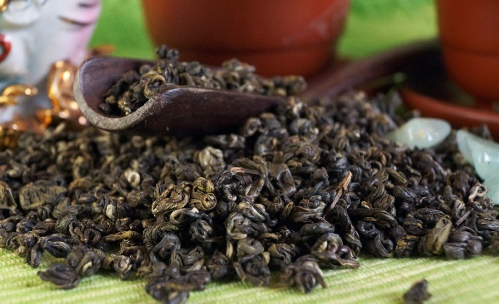 Китайский зеленый чай Нефритовый дворец (Bi Luo Chun) РЧК 500г