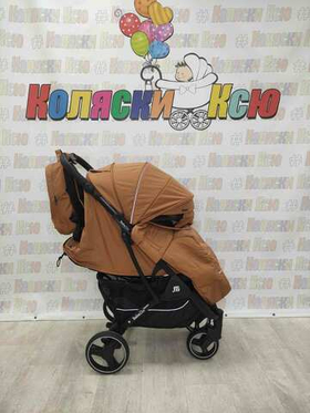 Коляска прогулочная Baballo Future 2024 коричневая (черная рама)