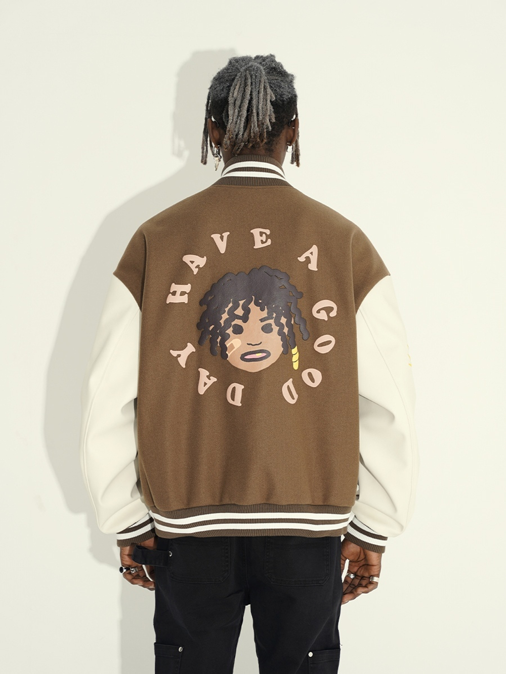 Бомбер HARSHandCRUEL "BLM Logo" Varsity Jacket