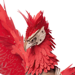 Деревянный конструктор Огненный Феникс со светящимися глазами (Lemmo)