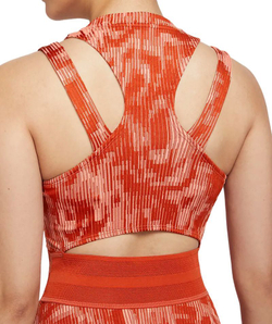 Теннисное платье Nike Court Dri-Fit Slam RG Tennis Dress - rust factor/black