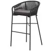 Барный стул Yanet 80 см, черный
