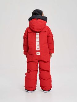 Комбинезон детский пуховый BASK kids YETI красный